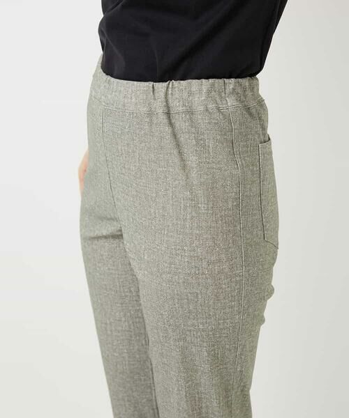 Maison de CINQ / メゾン ドゥ サンク その他パンツ | [3サイズ展開・吸収速乾性・UVカット]デニム調プリントハイテンションストレッチパンツ | 詳細8