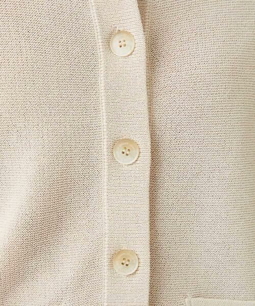 Maison de CINQ / メゾン ドゥ サンク カーディガン・ボレロ | ペーパーヤーンニットカーディガン | 詳細18