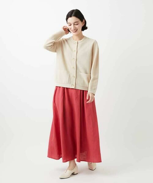 Maison de CINQ / メゾン ドゥ サンク カーディガン・ボレロ | ペーパーヤーンニットカーディガン | 詳細29