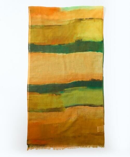 Maison de CINQ / メゾン ドゥ サンク マフラー・ショール・スヌード・ストール | ブルーリーボーダーストール | 詳細15