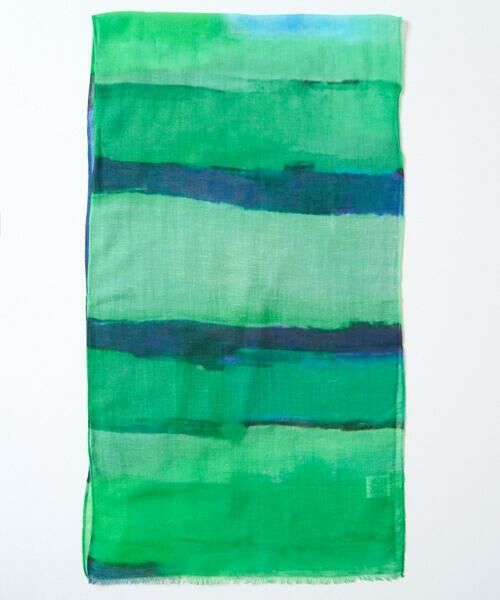 Maison de CINQ / メゾン ドゥ サンク マフラー・ショール・スヌード・ストール | ブルーリーボーダーストール | 詳細18