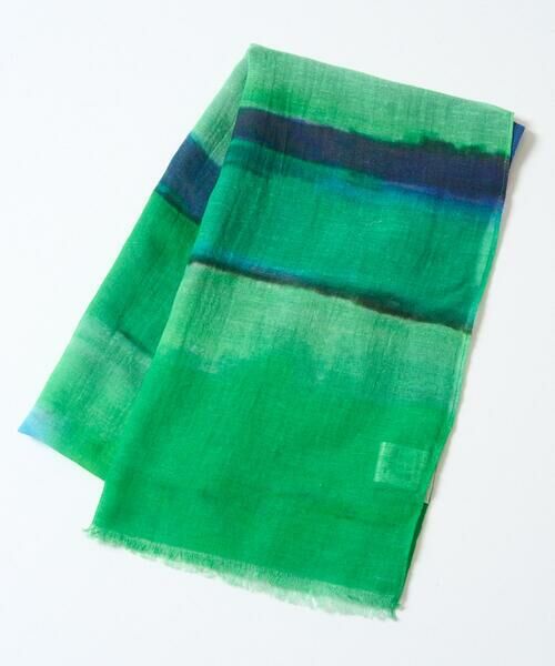 Maison de CINQ / メゾン ドゥ サンク マフラー・ショール・スヌード・ストール | ブルーリーボーダーストール | 詳細19