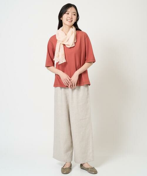 Maison de CINQ / メゾン ドゥ サンク マフラー・ショール・スヌード・ストール | ドットエンブロイダリーストール | 詳細7