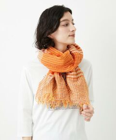 Maison de CINQ / メゾン ドゥ サンク マフラー・ショール・スヌード・ストール | コットンリネンチェックストール