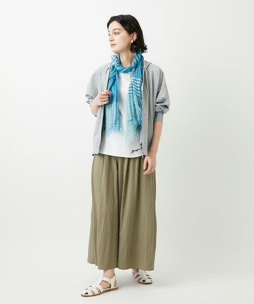 Maison de CINQ / メゾン ドゥ サンク マフラー・ショール・スヌード・ストール | コットンリネンチェックストール | 詳細13