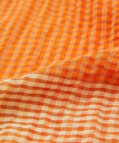 Maison de CINQ / メゾン ドゥ サンク マフラー・ショール・スヌード・ストール | コットンリネンチェックストール | 詳細8