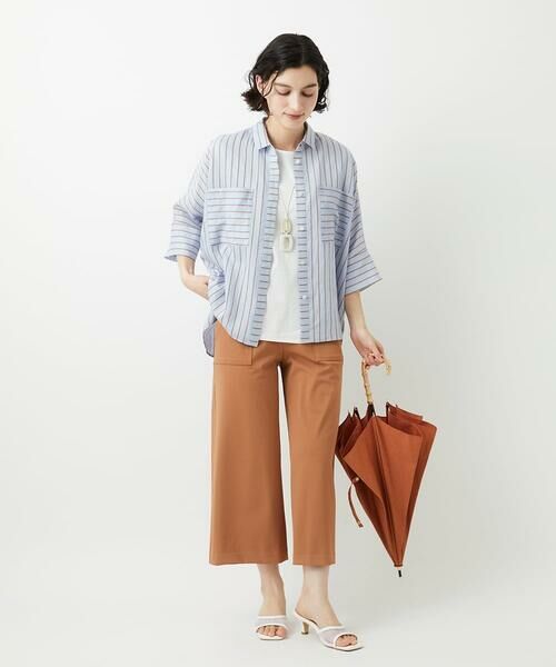 Maison de CINQ / メゾン ドゥ サンク シャツ・ブラウス | バンドカラードルマンスリーブブラウス | 詳細20