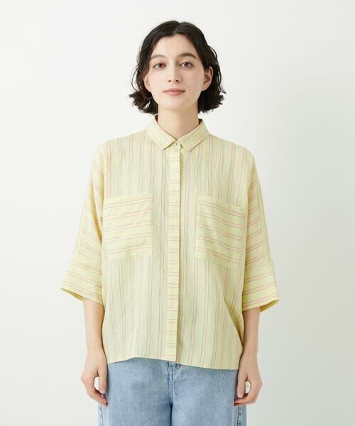 Maison de CINQ / メゾン ドゥ サンク シャツ・ブラウス | バンドカラードルマンスリーブブラウス | 詳細5