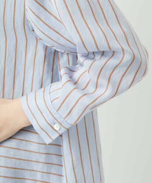 Maison de CINQ / メゾン ドゥ サンク シャツ・ブラウス | バンドカラードルマンスリーブロングブラウス | 詳細10