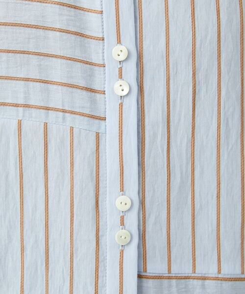 Maison de CINQ / メゾン ドゥ サンク シャツ・ブラウス | バンドカラードルマンスリーブロングブラウス | 詳細9