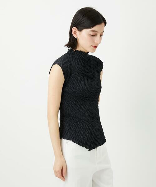 Maison de CINQ / メゾン ドゥ サンク シャツ・ブラウス | プリーツフレンチスリーブプルオーバー | 詳細9