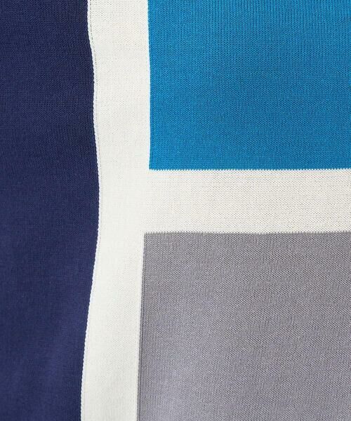 Maison de CINQ / メゾン ドゥ サンク ニット・セーター | カラーブロックインターシャニット | 詳細16