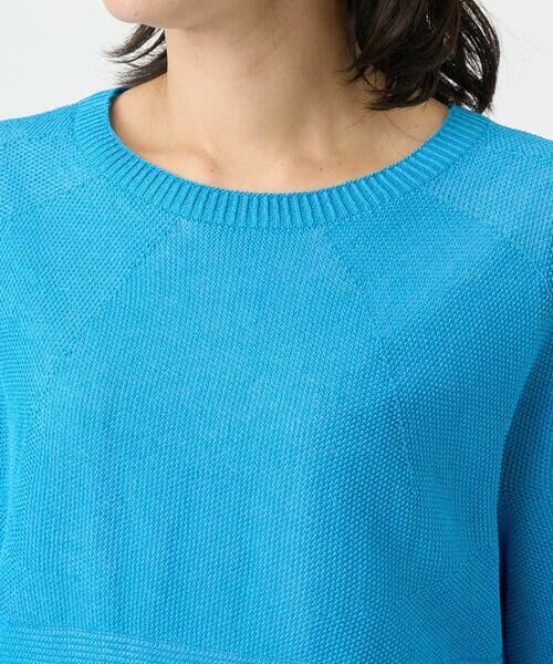 Maison de CINQ / メゾン ドゥ サンク ニット・セーター | [日本製]ホールガーメントストレッチ5分袖ニット | 詳細4