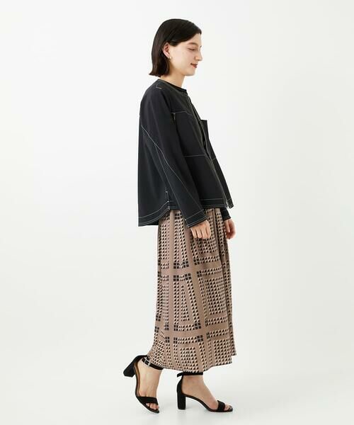 Maison de CINQ / メゾン ドゥ サンク ノーカラージャケット | [セットアップ対応]ノーカラージップジャケット | 詳細10