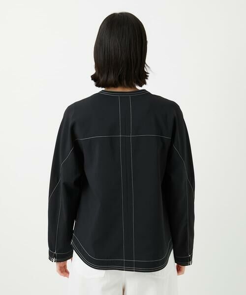 Maison de CINQ / メゾン ドゥ サンク ノーカラージャケット | [セットアップ対応]ノーカラージップジャケット | 詳細19