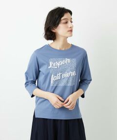 Maison de CINQ / メゾン ドゥ サンク カットソー | スムースジャージーロゴ刺繍カットソー