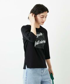 Maison de CINQ / メゾン ドゥ サンク カットソー | スムースジャージーロゴ刺繍カットソー