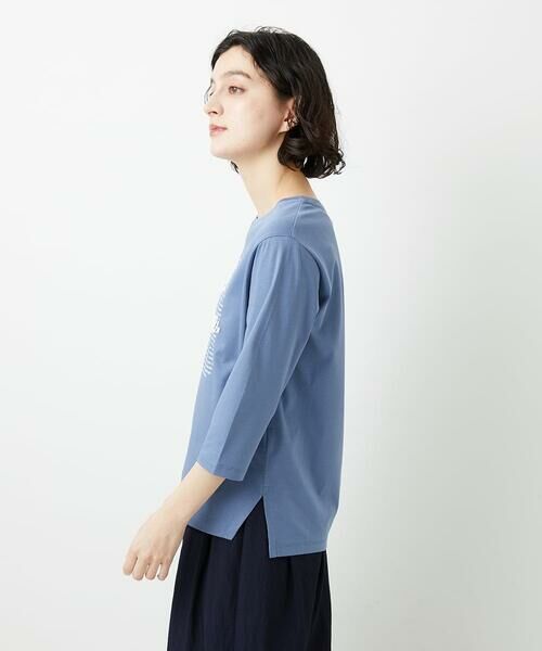 Maison de CINQ / メゾン ドゥ サンク カットソー | スムースジャージーロゴ刺繍カットソー | 詳細2