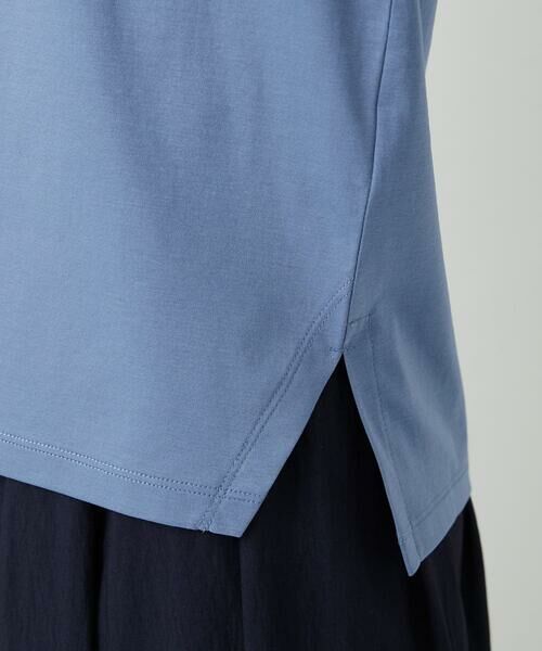 Maison de CINQ / メゾン ドゥ サンク カットソー | スムースジャージーロゴ刺繍カットソー | 詳細9