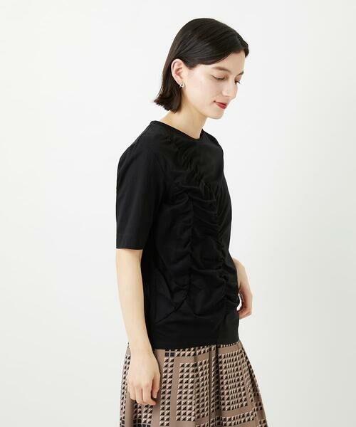 Maison de CINQ / メゾン ドゥ サンク カットソー | シャーリングカットソー | 詳細5