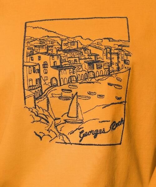 Maison de CINQ / メゾン ドゥ サンク カットソー | [接触冷感]ドライコットン刺繍カットソー | 詳細5