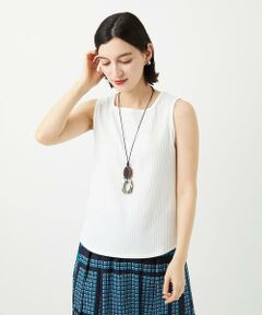 Maison de CINQ / メゾン ドゥ サンク カットソー | [日本製]2WAYリブタンクトップ
