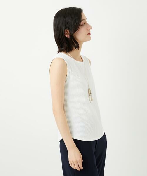 Maison de CINQ / メゾン ドゥ サンク カットソー | [日本製]2WAYリブタンクトップ | 詳細14