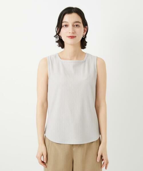 Maison de CINQ / メゾン ドゥ サンク カットソー | [日本製]2WAYリブタンクトップ | 詳細16