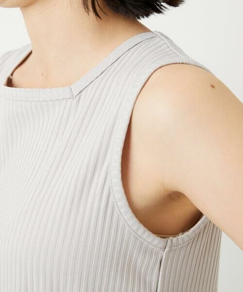 Maison de CINQ / メゾン ドゥ サンク カットソー | [日本製]2WAYリブタンクトップ | 詳細20
