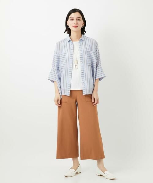 Maison de CINQ / メゾン ドゥ サンク カットソー | [日本製]2WAYリブタンクトップ | 詳細7