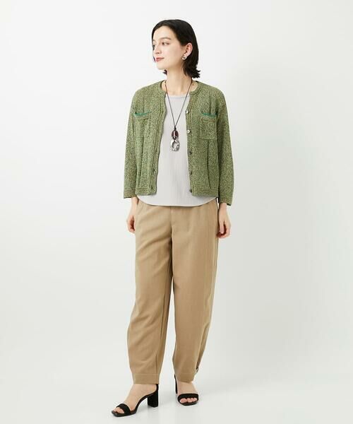 Maison de CINQ / メゾン ドゥ サンク カットソー | [日本製]2WAYリブタンクトップ | 詳細8