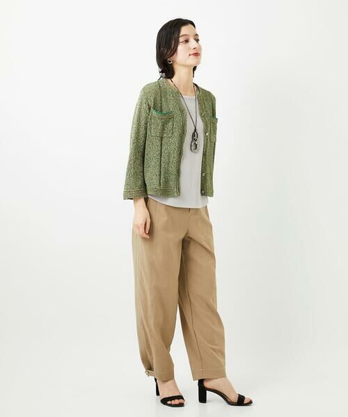 Maison de CINQ / メゾン ドゥ サンク カットソー | [日本製]2WAYリブタンクトップ | 詳細9