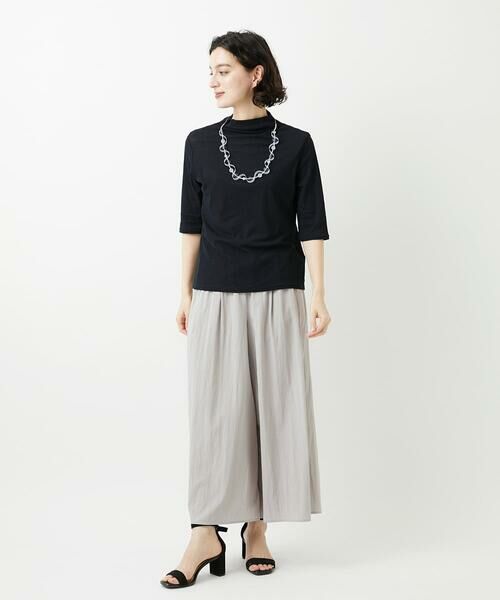 Maison de CINQ / メゾン ドゥ サンク カットソー | [日本製]ボトルネックセミシアーカットソー | 詳細13