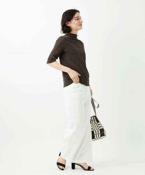 Maison de CINQ / メゾン ドゥ サンク カットソー | [日本製]ボトルネックセミシアーカットソー | 詳細16