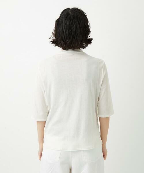 Maison de CINQ / メゾン ドゥ サンク カットソー | [日本製]ボトルネックセミシアーカットソー | 詳細6