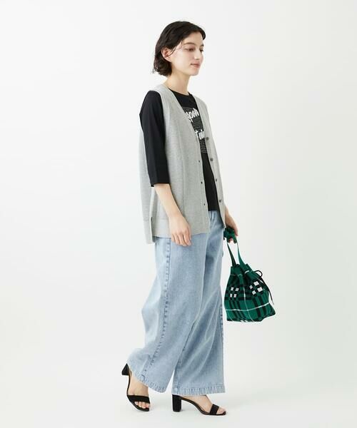 Maison de CINQ / メゾン ドゥ サンク チノ・ワークパンツ | イージーワイドデニムパンツ | 詳細10