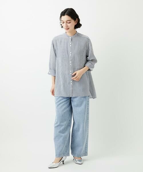 Maison de CINQ / メゾン ドゥ サンク チノ・ワークパンツ | イージーワイドデニムパンツ | 詳細12