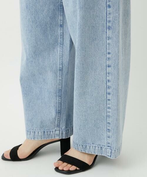 Maison de CINQ / メゾン ドゥ サンク チノ・ワークパンツ | イージーワイドデニムパンツ | 詳細25