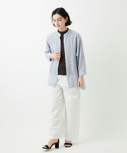 Maison de CINQ / メゾン ドゥ サンク チノ・ワークパンツ | イージーワイドデニムパンツ | 詳細5