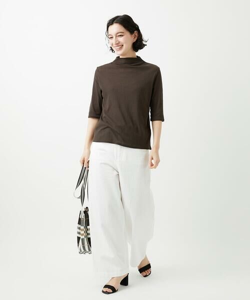 Maison de CINQ / メゾン ドゥ サンク チノ・ワークパンツ | イージーワイドデニムパンツ | 詳細7