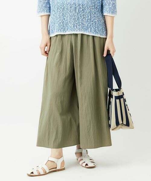 Maison de CINQ / メゾン ドゥ サンク その他パンツ | ナチュラルブロードガウチョパンツ | 詳細4