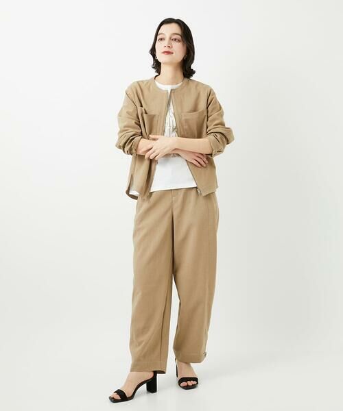 Maison de CINQ / メゾン ドゥ サンク その他パンツ | [セットアップ対応]ステッチワーク2WAYパンツ | 詳細7