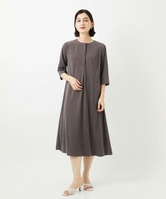 Maison de CINQ / メゾン ドゥ サンク ロング・マキシ丈ワンピース | ドライタッチジャージーフレアワンピース