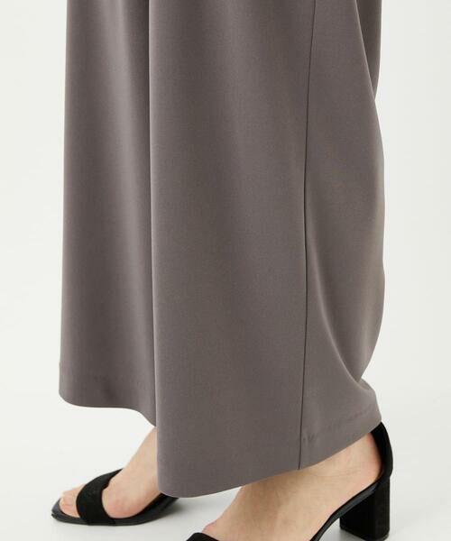 Maison de CINQ / メゾン ドゥ サンク チノ・ワークパンツ | [セットアップ対応]ドライタッチジャージーワイドストレートパンツ | 詳細21