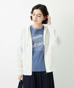 Maison de CINQ / メゾン ドゥ サンク パーカー | ラグランスリーブ8分袖パーカー