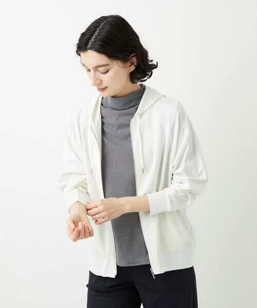 Maison de CINQ / メゾン ドゥ サンク パーカー | ラグランスリーブ8分袖パーカー | 詳細2