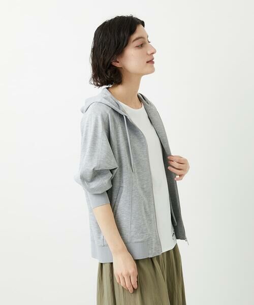 Maison de CINQ / メゾン ドゥ サンク パーカー | ラグランスリーブ8分袖パーカー | 詳細5