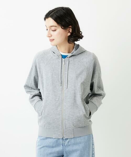 Maison de CINQ / メゾン ドゥ サンク パーカー | ラグランスリーブ8分袖パーカー | 詳細6