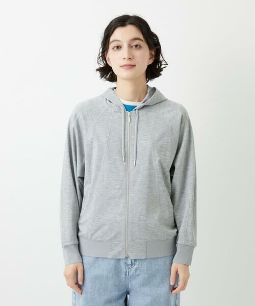 Maison de CINQ / メゾン ドゥ サンク パーカー | ラグランスリーブ8分袖パーカー | 詳細7