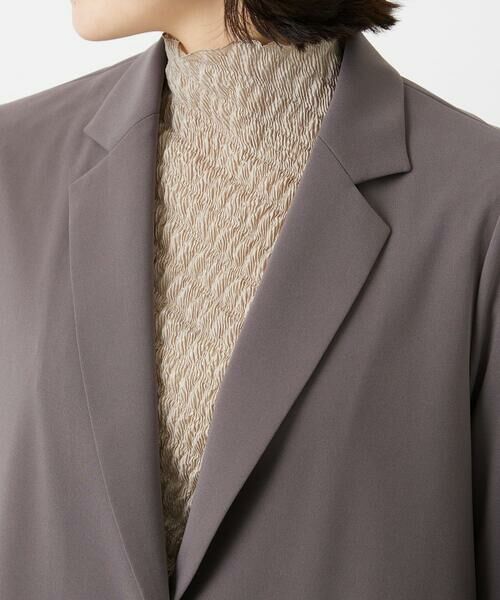 Maison de CINQ / メゾン ドゥ サンク テーラードジャケット | [セットアップ対応]ドライタッチジャージーテーラードジャケット | 詳細10